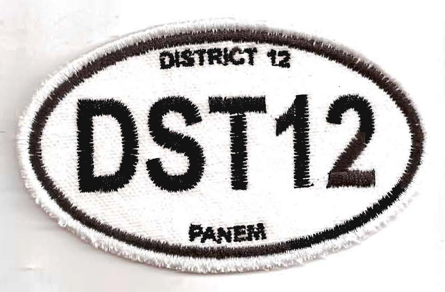 Hunger Games District 12 Euro Sticker style Patch