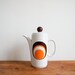 vintage WIESTERLING coffee pot from the 1970's with mod graphic made in Germany