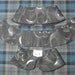 Black Flaming Skulls Detachable Collar