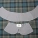 Grey/Gray Detachable Collar