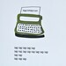 Happy Birthday Letterpress Typewriter Birthday Card