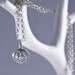 Handmade Acorn Silver Pendant PMC