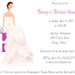 Cute custom bridal shower Invite DIY
