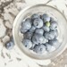 Blueberries Art Photograph. Cottage chic. Kitchen art. Fruit and berries. Blue, purple, white, brown 8x10. Cheerful and happy home decor.