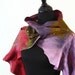 Winter Fashion huge extra long Felted scarf red green olive purple lavender valentine day gift for her under 150 holiday texture
