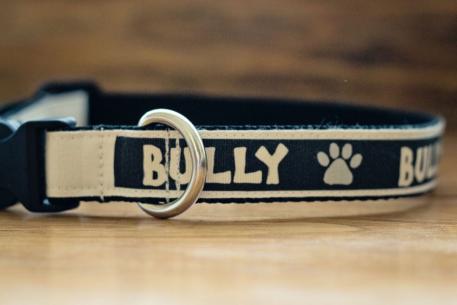 BULLY Message Dog Collar