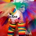 First Birthday Bloomers, Balloons, Circus, Rainbow, Girl, Toddler, Party