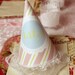 Frilly Tea Party Birthday PRINTABLE Party Hat by Love The Day