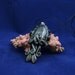 Antique Silver Cuttlefish Necklace - Handmade Polymer Clay Jewelry