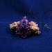 Deep Purple Octopus Necklace - Handmade Polymer Clay Jewelry