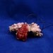 Burgundy Trilobite Necklace- Handmade Polymer Clay Jewelry