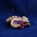 Violet Nautilus Necklace - Handmade Polymer Clay Jewelry