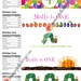Water Bottle Labels: Very Hungry Caterpillar