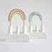 Double Rainbow - minature ceramic rainbow factory duo