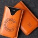 iPhone Leather Case with back pocket - Dial Phone