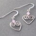Sterling Silver Heart Earrings
