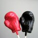 Boxing Gloves chocolate lollipops set of 12
