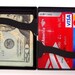 Kitsch Lowbrow Devil Krampus Mobster Hitman Handmade and SHS designed Black Metal Cigarette or ID or Business or ID Case Wallet
