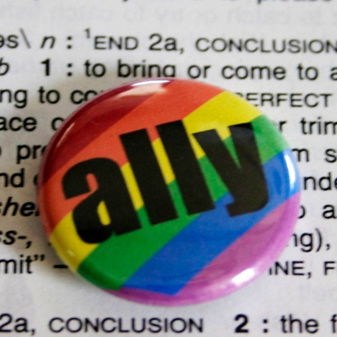 Ally Pinback Button