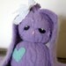 bunny stuffed animal plush handmade