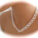 Swarovski Crystals V Necklace  handmade by Clairesparklesbridal from etsy.com