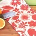 Tea Towel - 50 State Trees & Flowers - Pink