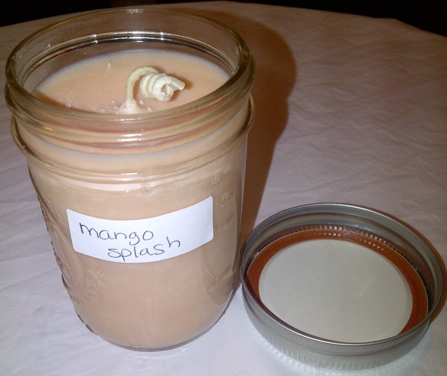 Mango Splash Soy Candle 8oz.
