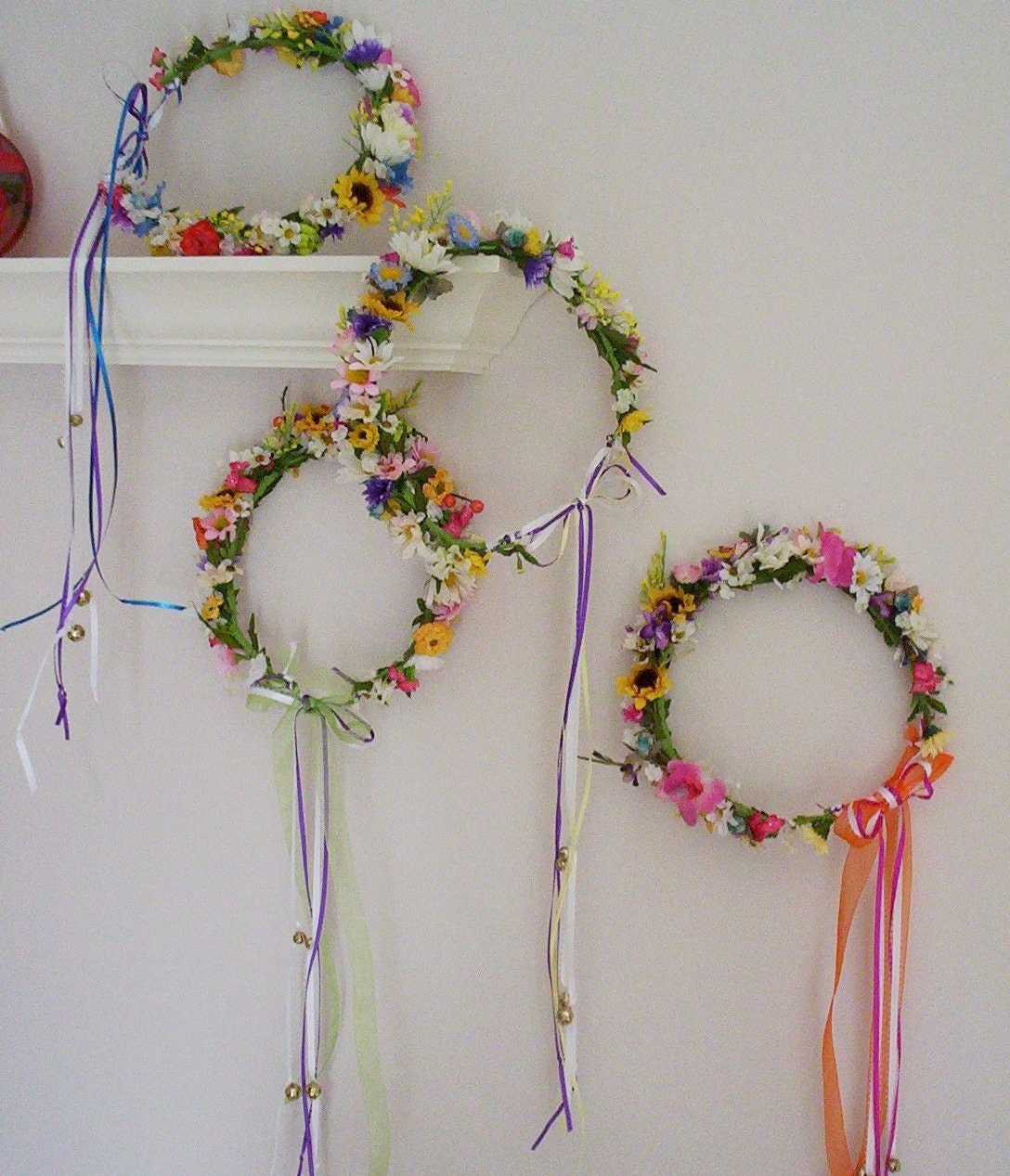 Michigan Music Festival Hair Wreath Daisy Flower Crown