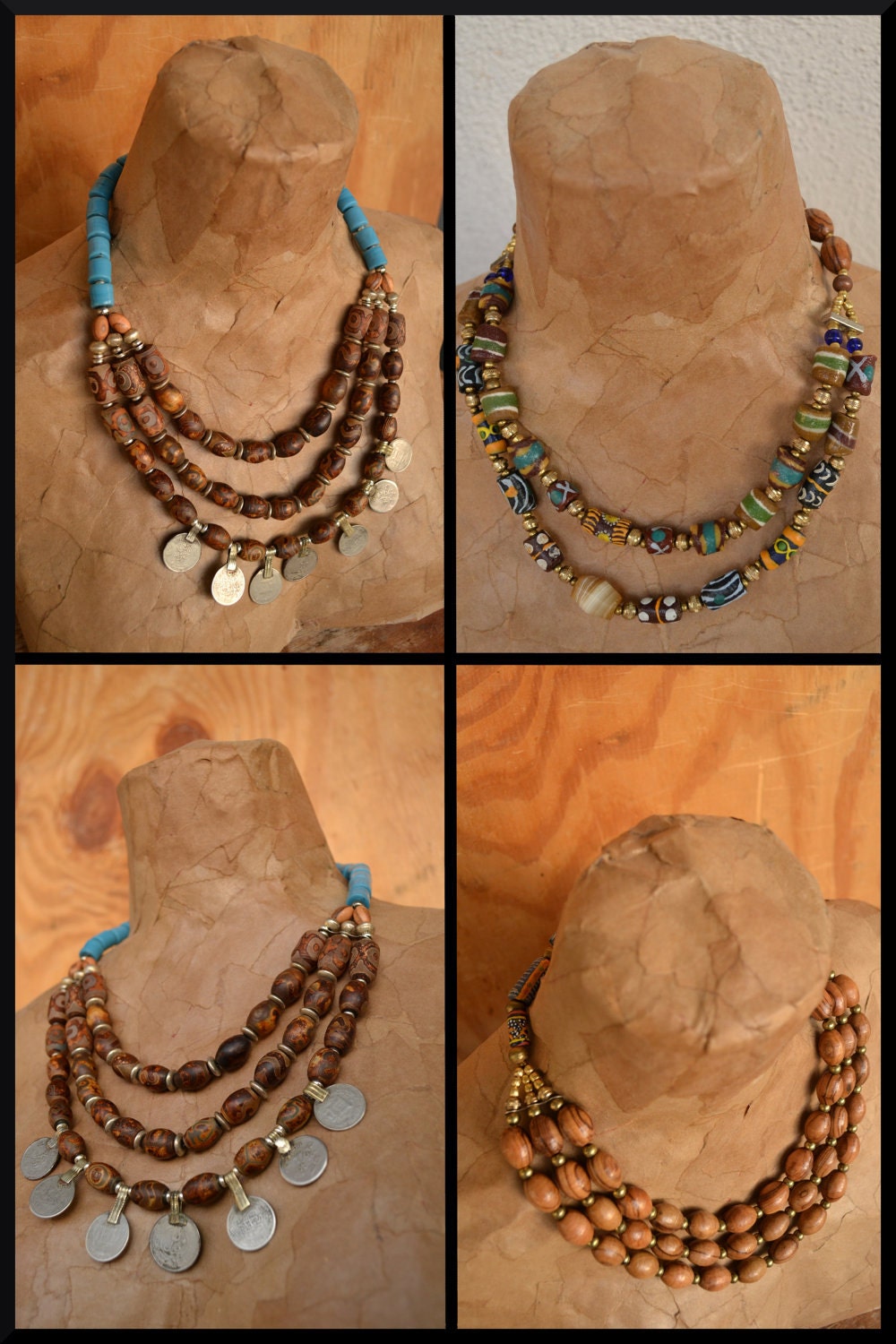 WO-MANNEQUIN Bust Display Necklaces and Scarves