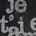 Je T'aime - I love You - Words At Play - Original Mixed Media Collage - Greeting Card - Love Note