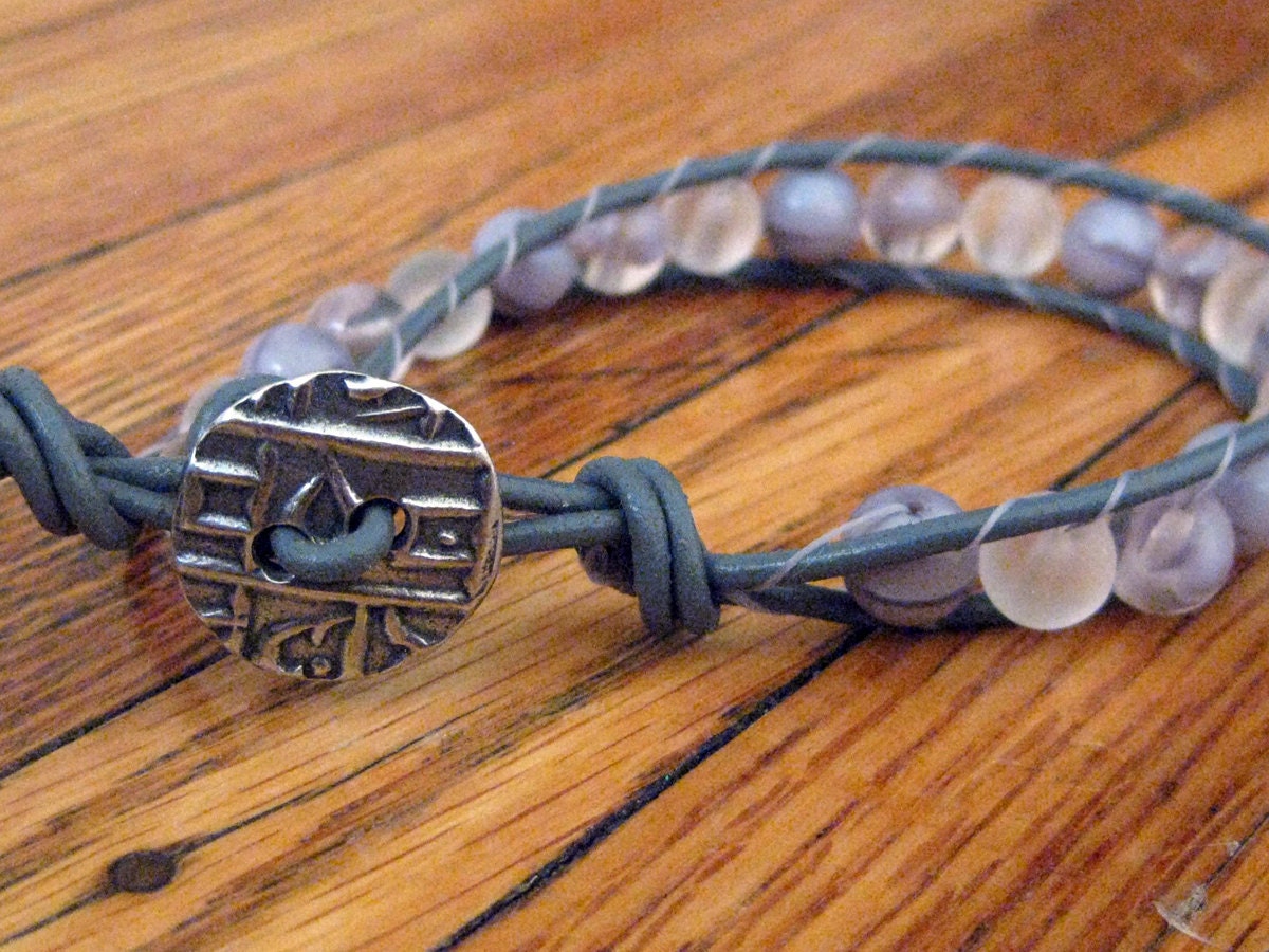 Purple Wrap Bracelet