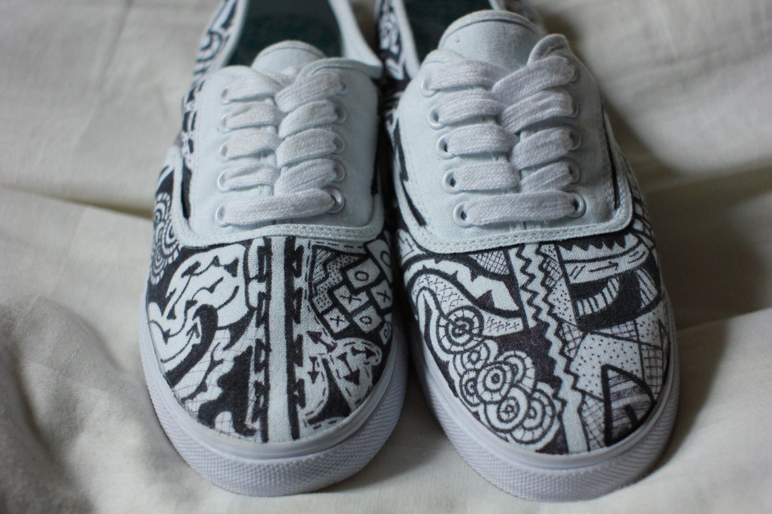 Abstract Canvas Shoes