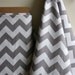 Chevron in Stone from Riley Blake Fabrics - ONE YARD