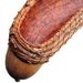 French Bread Basket Coiled Gourd Natural Brown Terracotta Earth Tones Unusual Practical