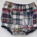 Baby boy diaper nappy cover- Cameron Patchwork Diaper Cover