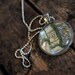 Map Pendant Necklace from Vintage Atlas St Paul Minnesota