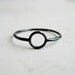 Black Circle Ring