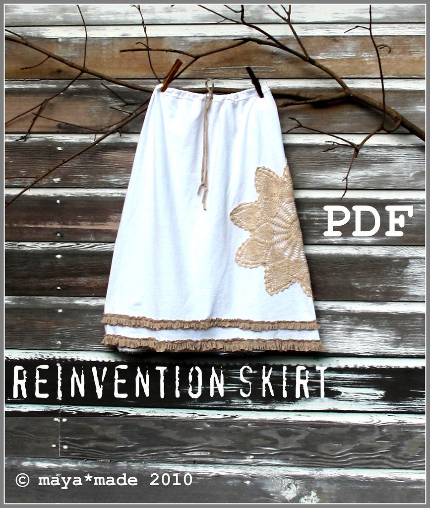 reinvention skirt  instructions pdf