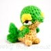 Snivy -  Pokemon Amigurumi - Unova Starter