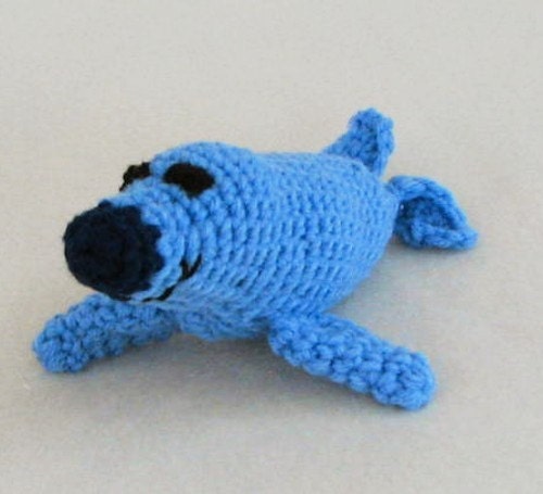 PDF - Sammy the Seal Amigurumi Crochet Pattern