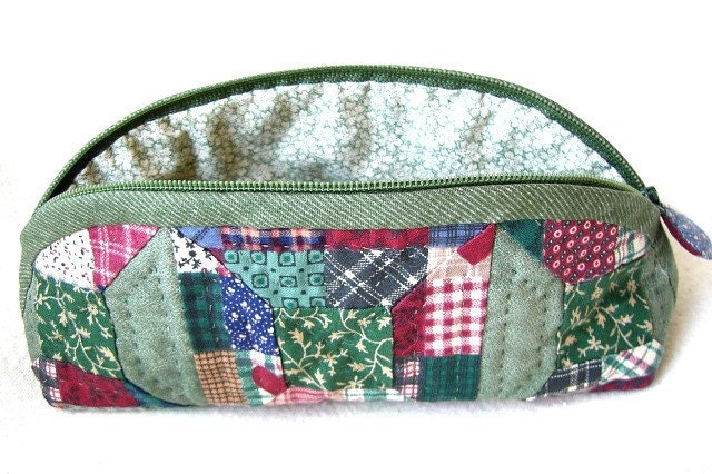 Patchwork Pen Case-Thread Spool