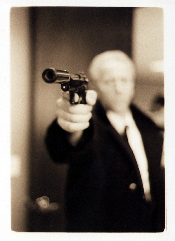 Assassin 5x7 Signed Fine Art Photograph - Killer, Gun, Shooter, Film Noir