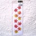 kawaii Cute Japanese Stickers - Colorful Autumn Leaves (S532)