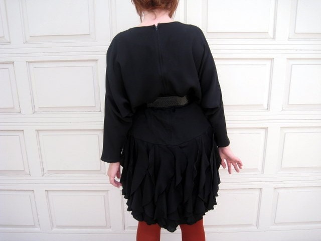 Little Black Flapper Dress