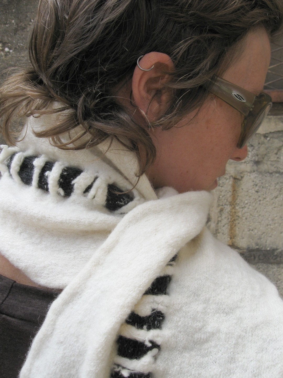 Handmade Felted Scarf