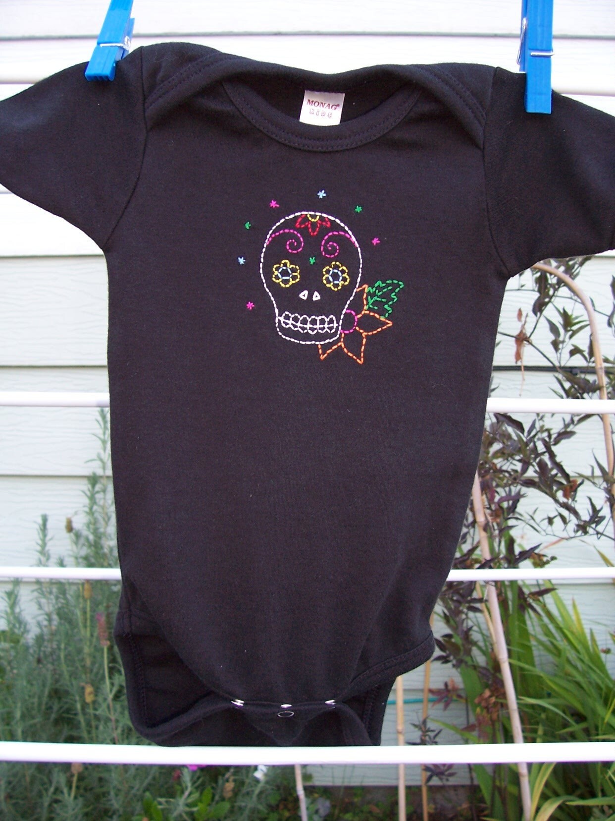 hand embroidered Mexican Sugar