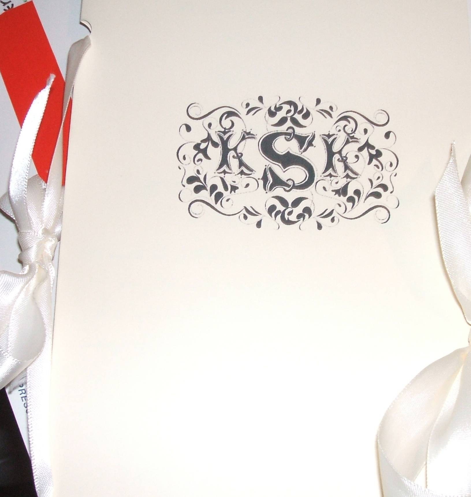 fan style wedding programs
