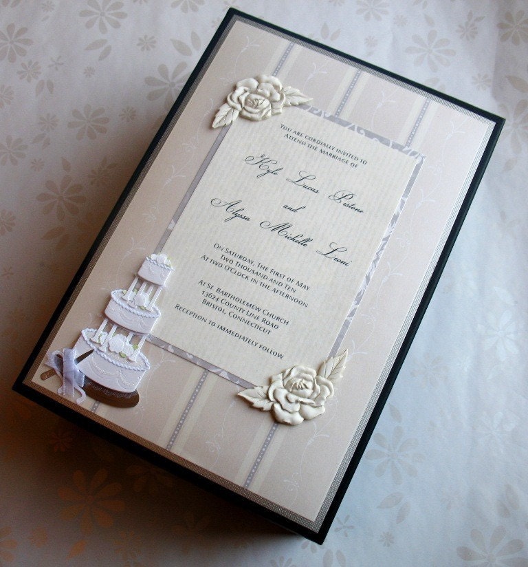 Wedding Invitation Keepsake Memory Box From thememorykeepers