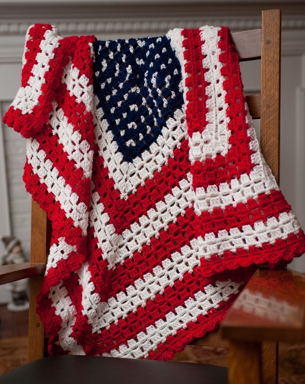 How to Crochet an American Flag Blanket | eHow.com