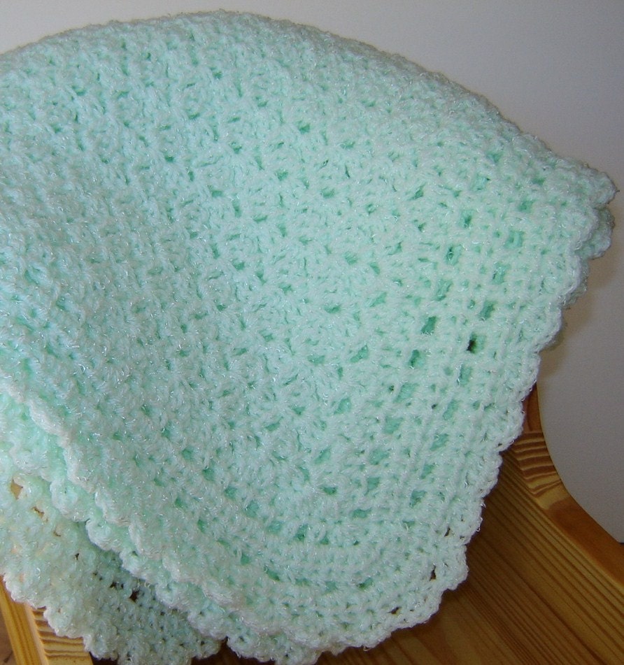Crochet Baby Blankets - Girls Handmade Crochet Baby Blankets